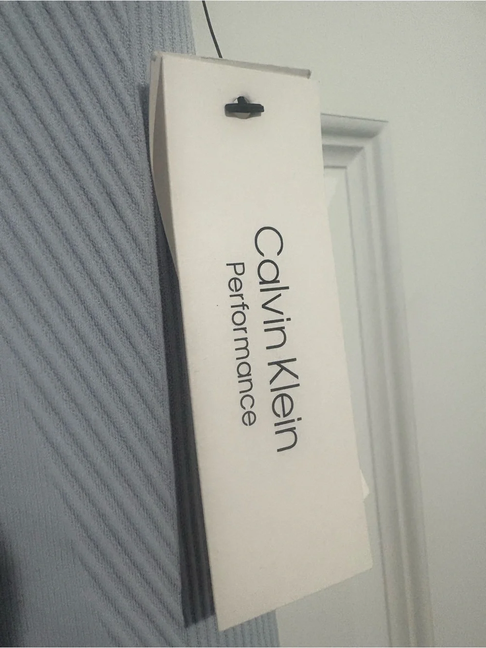 NWT Calvin Klein Powder Blue Performance 7/8 Leggings - Picture 5 of 7